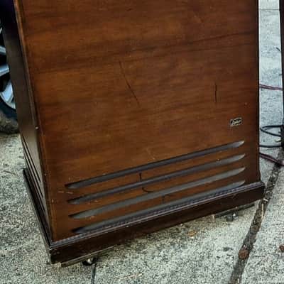 Leslie 122A Leslie ORGAN CAB RESTORED W/OC3 cab. Restored/modded 1960/2015 - Walnut image 1