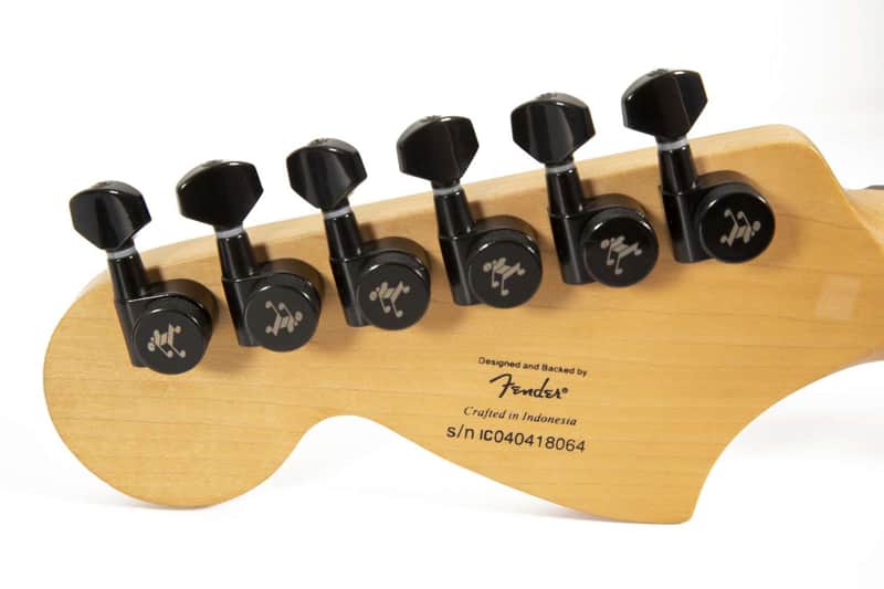 Genuine Tone Ninja 2-pin locking tuners 20:1, black, 6 inline staggered image 1