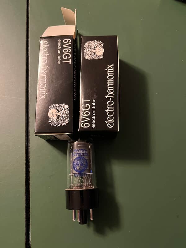 Electro-Harmonix 6V6GT Matched Pair Power Vacuum Tubes image 1