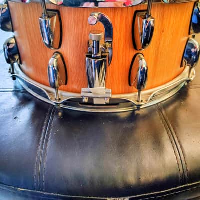 Rare 14X 6.5 Gretsch Gold Series Oak Stave Snare Drum image 2