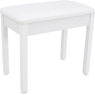 On-Stage KB8802W Keyboard/Piano Bench - White image 1