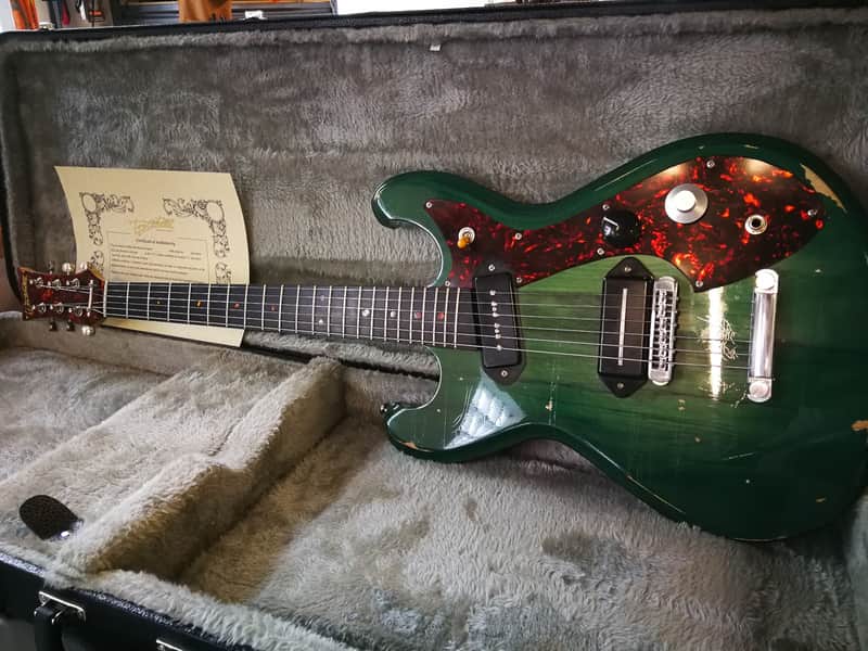 T.P.Customs Handcrafted Guitars, Meteorite, Type 1, Racing Green Burst Relic,  Mojopickups, Rustydeluxe Pickups, Schaller Bridge, Made In London N7 image 1