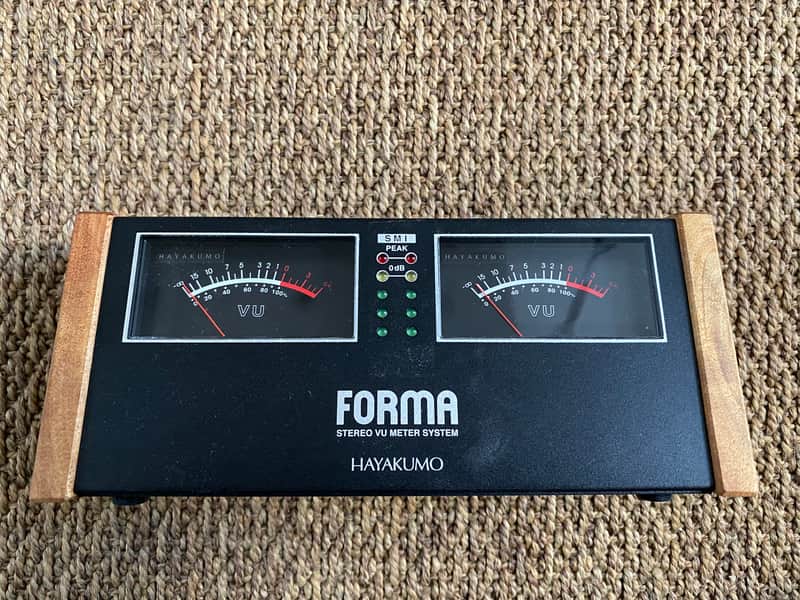 Hayakumo FORMA VU Meter 2017 Black | Reverb