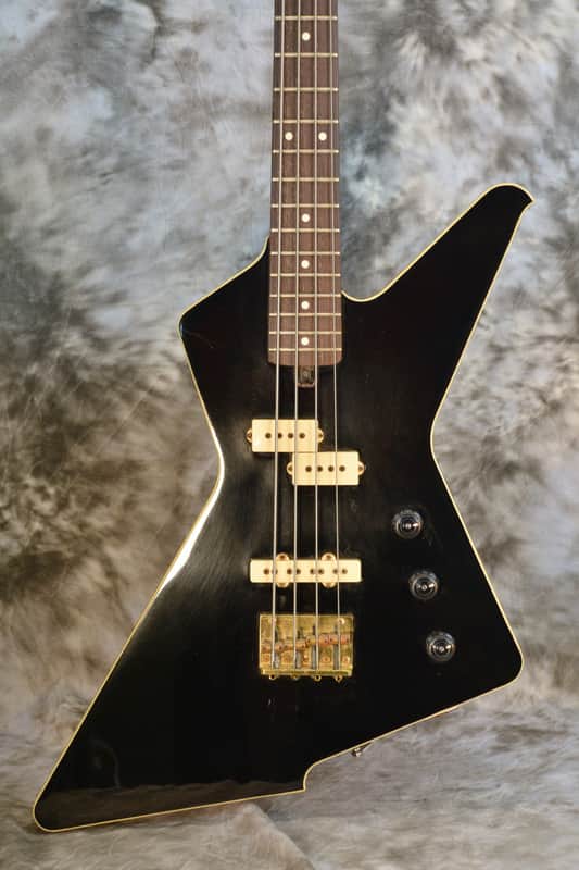 Rare 1983 IBANEZ DT-650BK X-Series Def Leppard Destroyer Bass in HSC image 1
