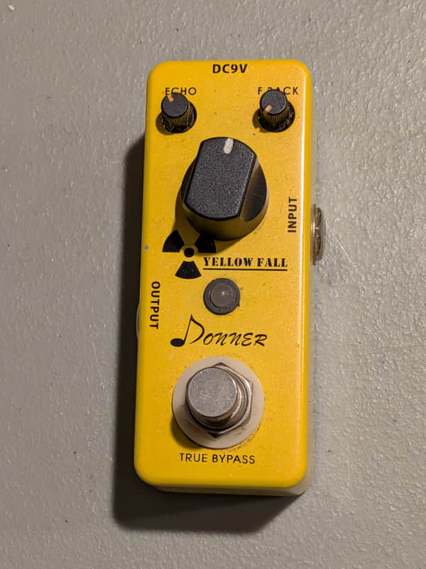Donner Yellow Fall Analog Delay 2010s - Yellow image 1