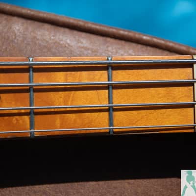 1988 Fender American Vintage Reissue '57 Precision Bass - MOJO MASTER - Natural Relic! - Pro Set Up w Perfect Frets/Action/Intonation! image 9