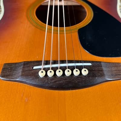 Yamaha F325-TBS Dreadnought Acoustic Guitar 2010s - Tobacco Brown Sunburst image 4