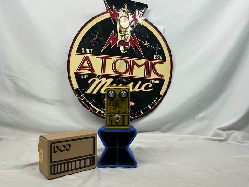 DOD Overdrive Preamp 250 Pedal with Box Reissue version image 1
