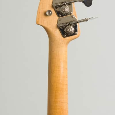 Fender Precision Bass Solid Body Electric Bass Guitar (1963), ser. #92338, black tolex hard shell case. image 6