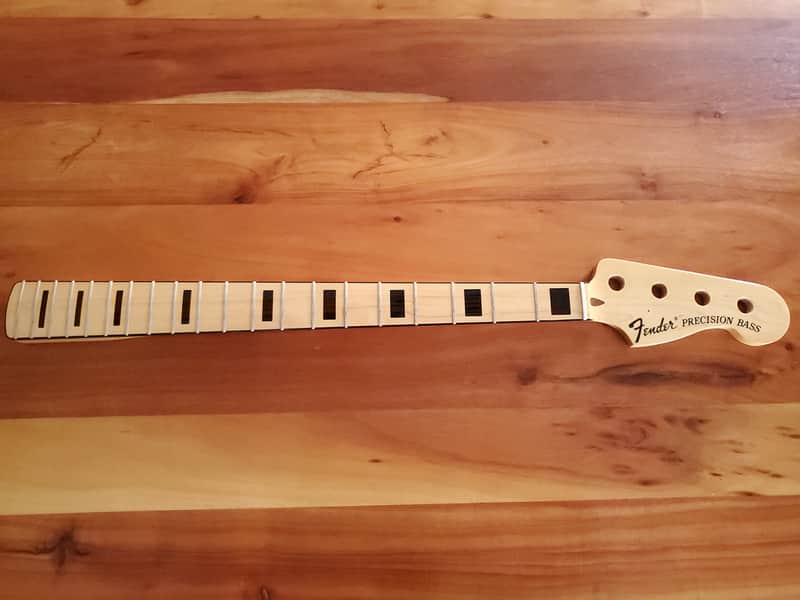 Fender Classic Series 70s Precision bass neck 2021 - Block Inlays image 1
