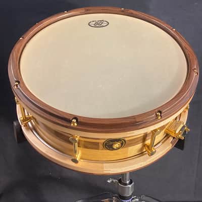 Pro-Mark / Stanbridge - Limited Edition 5.5x14" Japanese White Oak & Walnut Snare Drum (#8 of 50 in 5.5") 2007 image 19