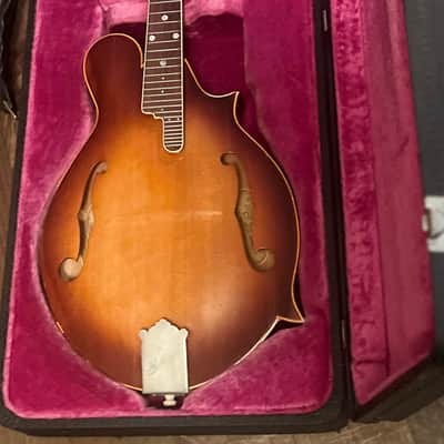 Luthier project Gibson F-12 Mandolin 1968 - Sunburst image 10