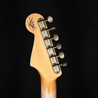 Fender Custom Shop Limited Edition 64 L-Series Stratocaster Journeyman- Aged Candy Apple Red 2026 (L11847) image 10