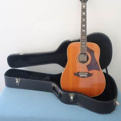 Vintage 1960's Eko Rio Bravo XII Made in Italy 12 String Acoustic Guitar Works Great Solid Player Low Action Sounds Huge Vox image 3
