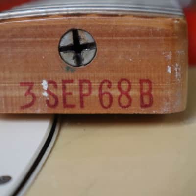 Fender Telecaster lefthanded 1968 - blonde imagen 9