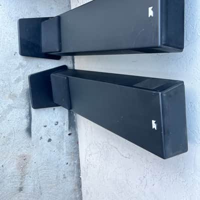 Vintage M&K CS-35 BK Tripole/Dipole Column Surround Speakers Working RARE image 4