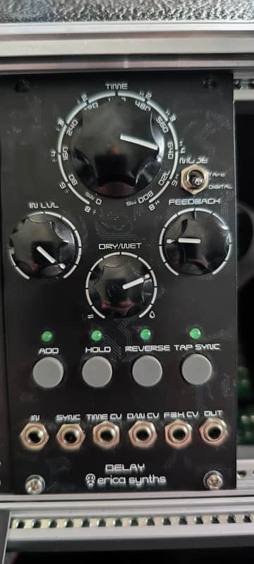 Erica Synths DIY delay 2010's - Balck image 1