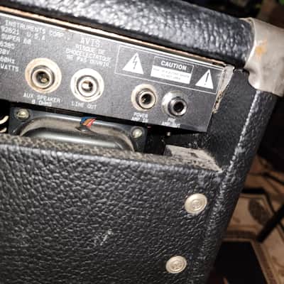 Fender Super 60 2-Channel 60-Watt 1x12" Guitar Combo 1988 - 1992 - Black image 6