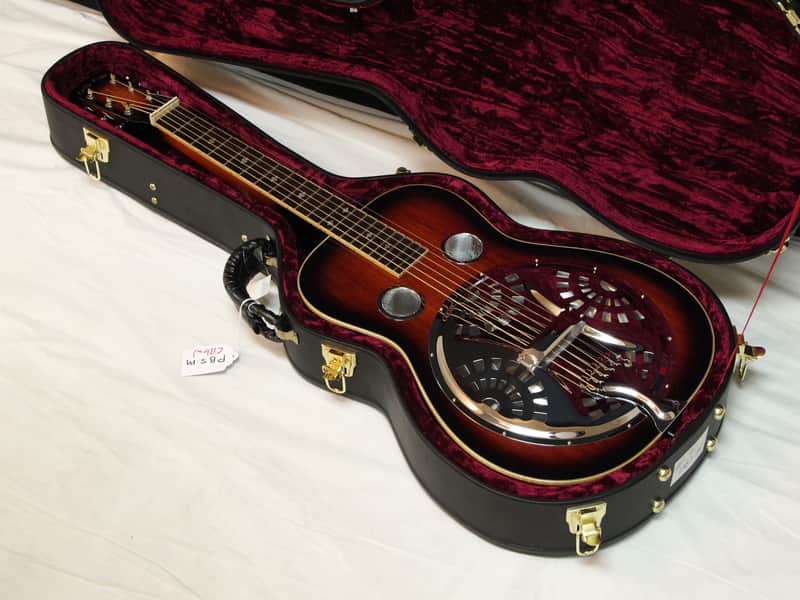 GOLD TONE PBS-M Paul Beard square-neck Mahogany RESONATOR guitar DOBRO w/ Case B image 1