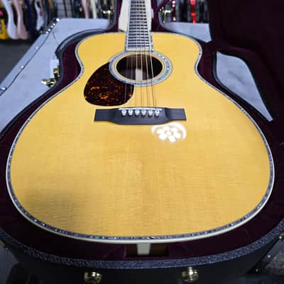 Martin OM-42L Standard Series Acoustic Guitar - Natural Aging Toner (2025) Left Hand w/OHSC & PLEK*D #976 image 15
