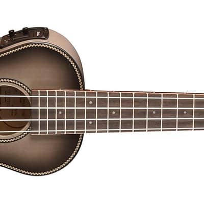 Breedlove Lu'au Concert Electro-Acoustic Ukulele All-Myrtlewood Ghost Burst image 4
