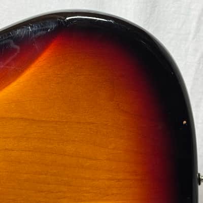 Fender American Performer Precision Bass 4-string P-Bass 2021 - 3-Color Sunburst / Rosewood fingerboard image 10
