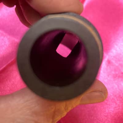 Unbranded FRANCE Clarinet Mouthpiece-Made c.1960's-New Cork-Reverse Ligature+Cap image 5