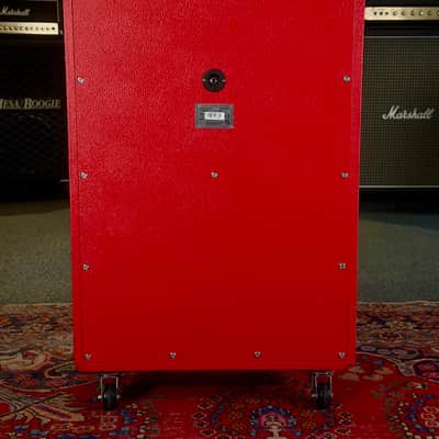 Marshall Studio Vintage SV212 140-Watt 2x12" Design Store Speaker Cabinet 2023 - Red & Basketweave image 5