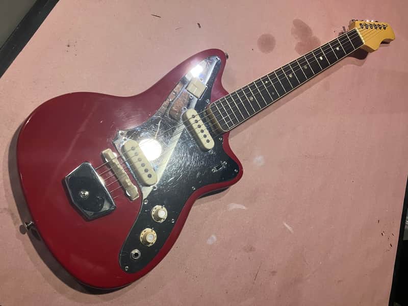 Kawai / Teisco Offset guitar 60s/70s - Red - Very Good