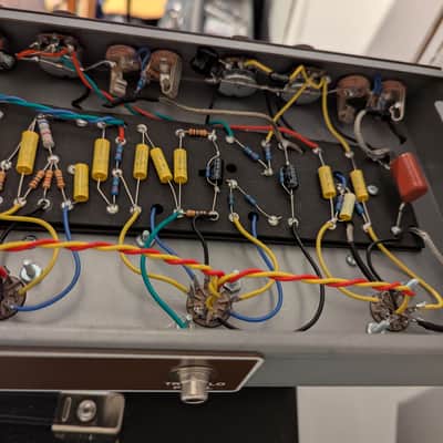 Fender Deluxe 6G3 Brownface clone Chassis-only (w/out tubes) image 5