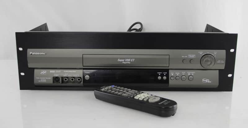 Panasonic AG-3200 ProLine VCR with Rack Mount and Remote image 1