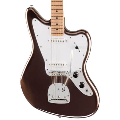 Fender Affinity Series Jaguar Electric Guitar in Mystic Metallic Brown image 2
