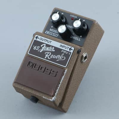 Boss FRV-1 '63 Fender Reverb Guitar Effects Pedal P-30540 image 1