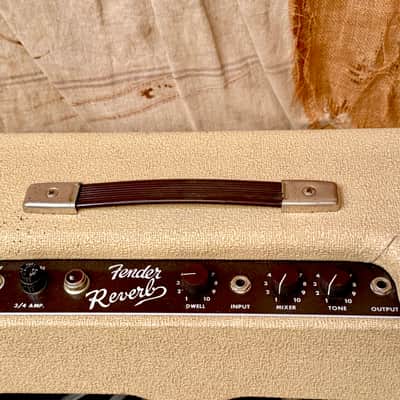 Fender Reverb Unit 1963 - White Tolex image 15