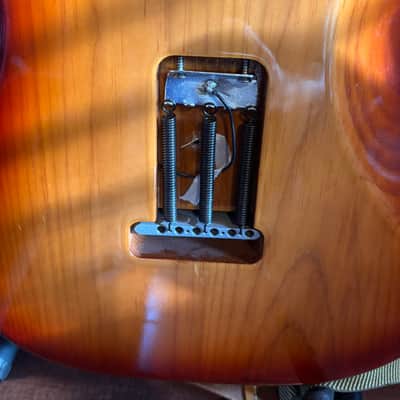 Fender American Professional II Stratocaster with Maple Fretboard 2020 - Present - Sienna Sunburst PARTSCASTER image 8