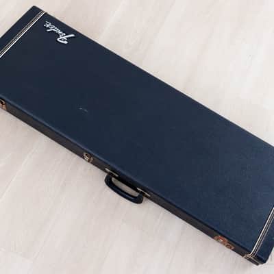 1966 Fender Musicmaster Offset Vintage Guitar Olympic White, Slab Brazilian Board w/ Case image 25