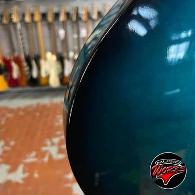 Gibson Memphis Es 335 Dot 2018 Blue Burst image 12