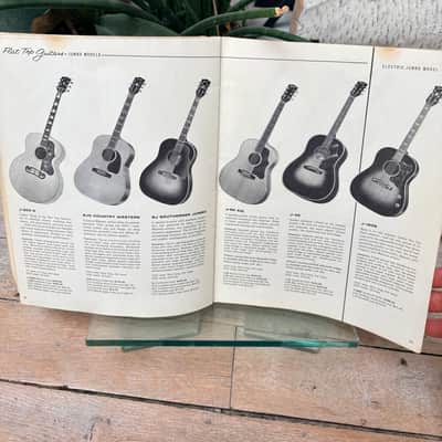 1960 Gibson Full Line Catalog Rare Burst Es335 Les Paul Melody Maker Vintage Case Candy Collector image 15