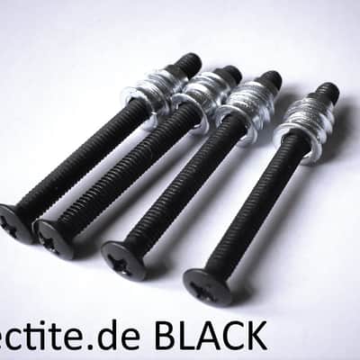 Nectite Machine Screws and Threaded Inserts for Bolt-On Necks Stainless Steel imagen 6
