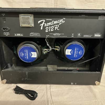 Fender Frontman 212R 2-Channel 100-Watt 2x12" Solid State Guitar Combo 2008 - 2013 - Black image 5