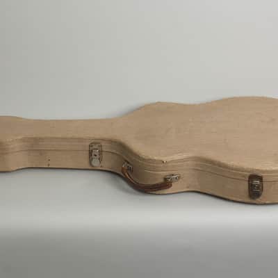Wandre Rock Oval Solid Body Electric Guitar (1962), tweed hard shell case. image 11