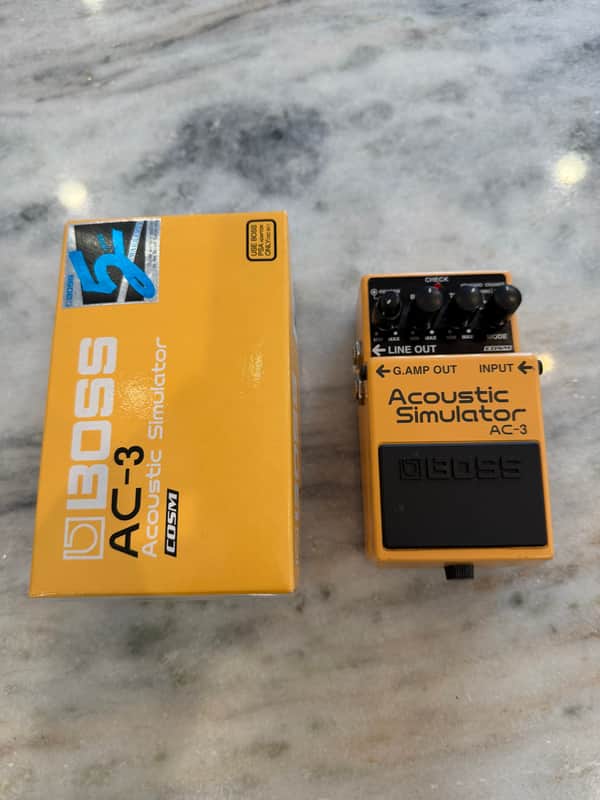 Boss AC-3 Acoustic Simulator (Dark Gray Label)