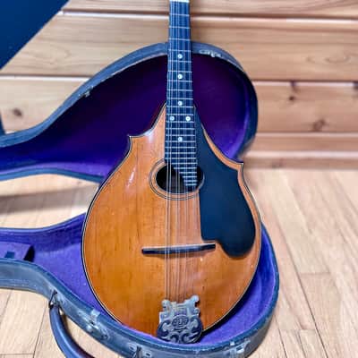 Lyon and Healy Style A Professional Mandolin 1920-1924 Natural image 4