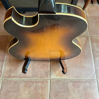 1957 Guild T-100D Slim Jim Thinbody Archtop Starfire electric guitar and HSC image 10