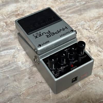 Boss FZ-2 Hyper Fuzz (Silver Label) Excellent - Dated October 1993 - Grey Silver Monochrome image 8