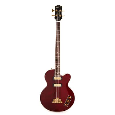 Epiphone Allen Woody Rumblekat Wine Red Used image 3