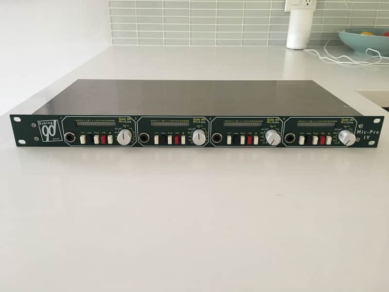 Daking Mic Pre IV 4-Channel Microphone Preamp and DI owned by Eric Cannata from Young the Giant image 1