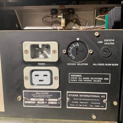 Immagine Studer A 800 multichanel tape record - 24