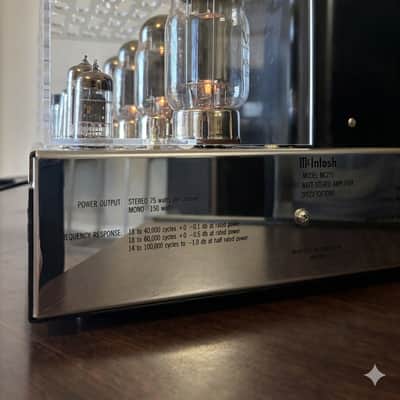 💎Custom Hand-Finished Acrylic Dust Cover💎for Original 60s McIntosh MC275 Amp💎 image 10