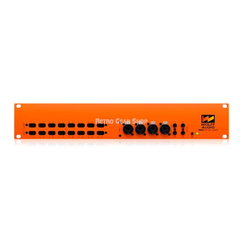 Wolff Audio ProPatch 200R 200-Point Digitally Controlled Analog Patchbay (100 in / 100 out) image 1